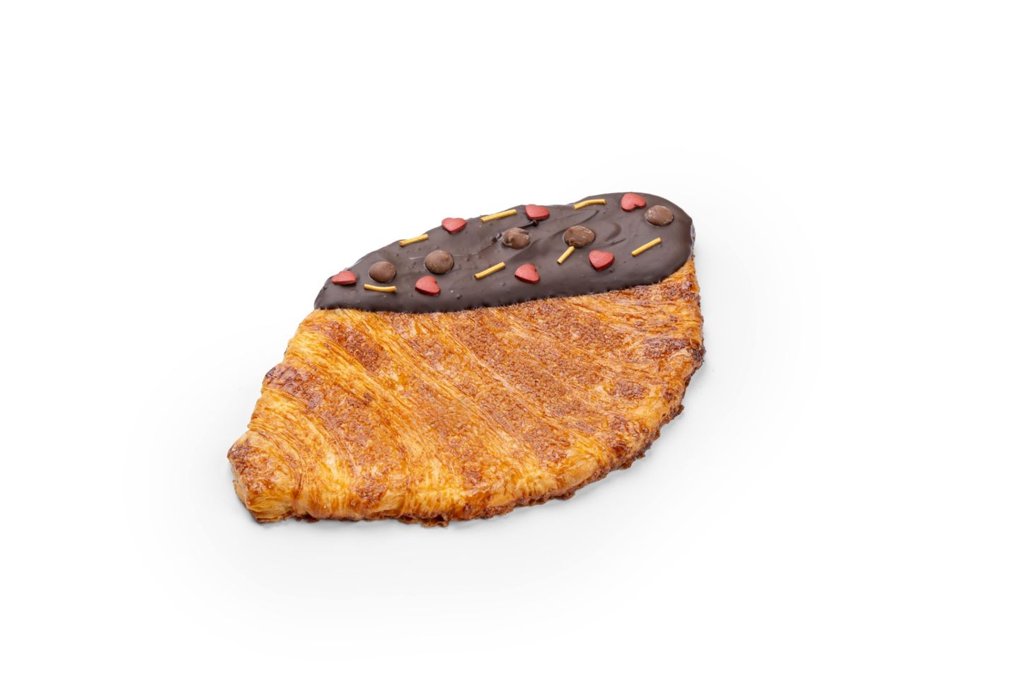 Flat Croissant Chocolate