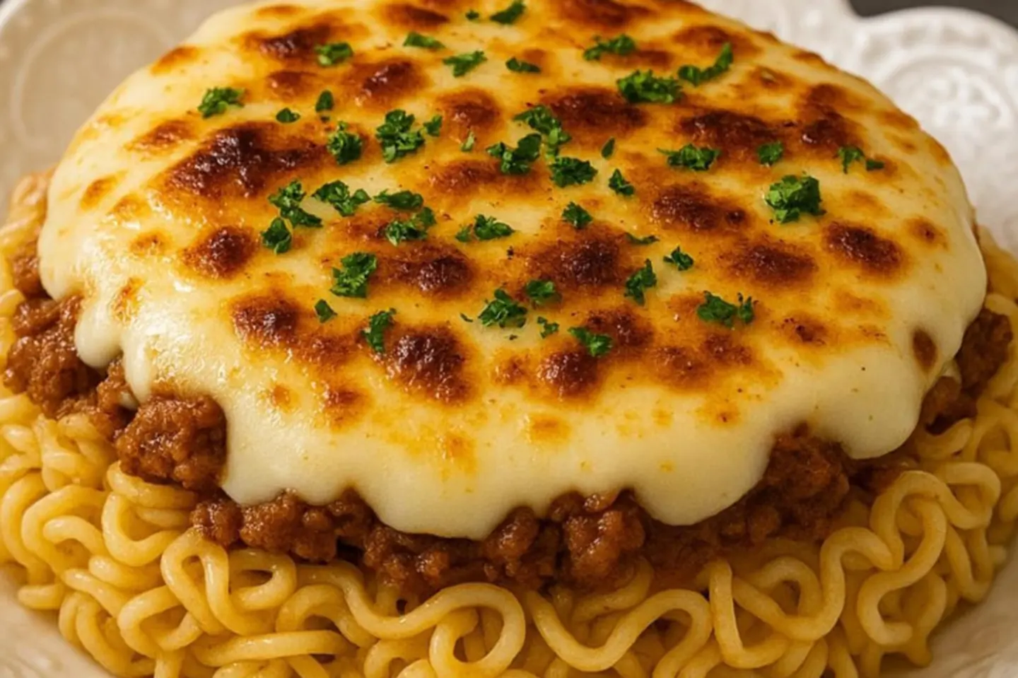 اندومي بشاميل وسط