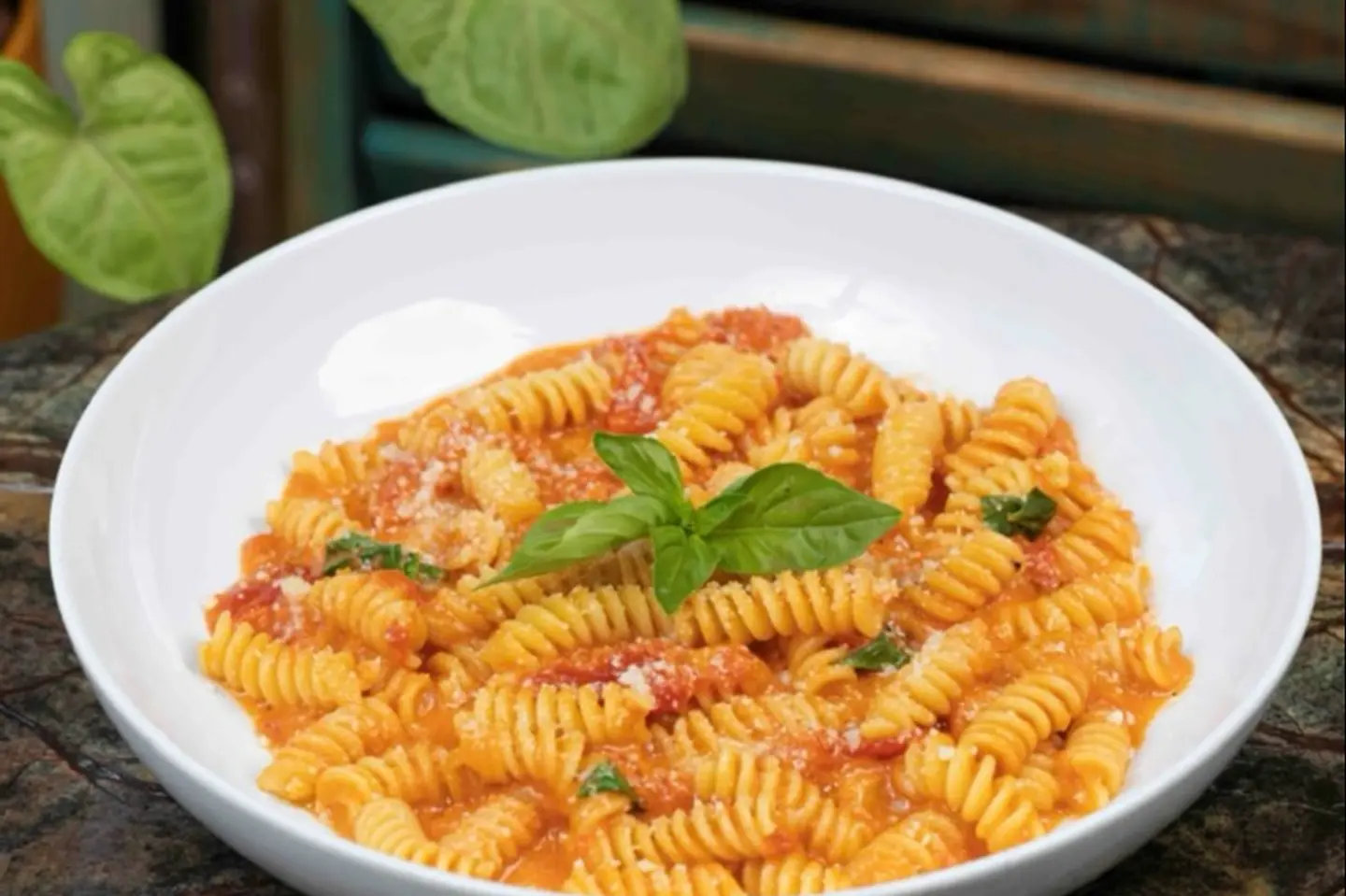 Pink Fusilli