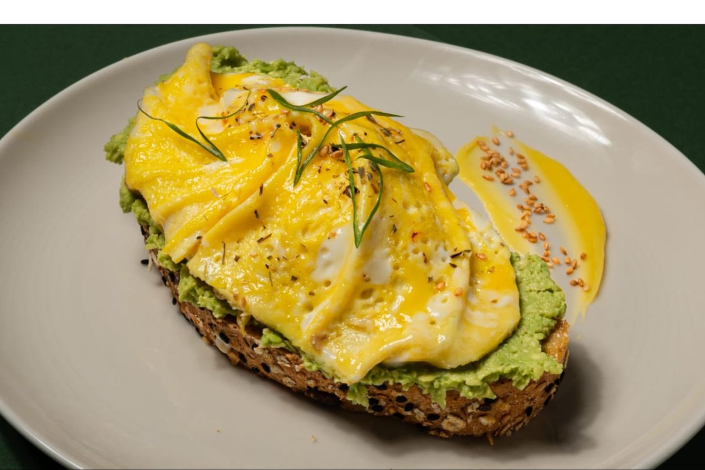 Omelette Sandwich With Avocado