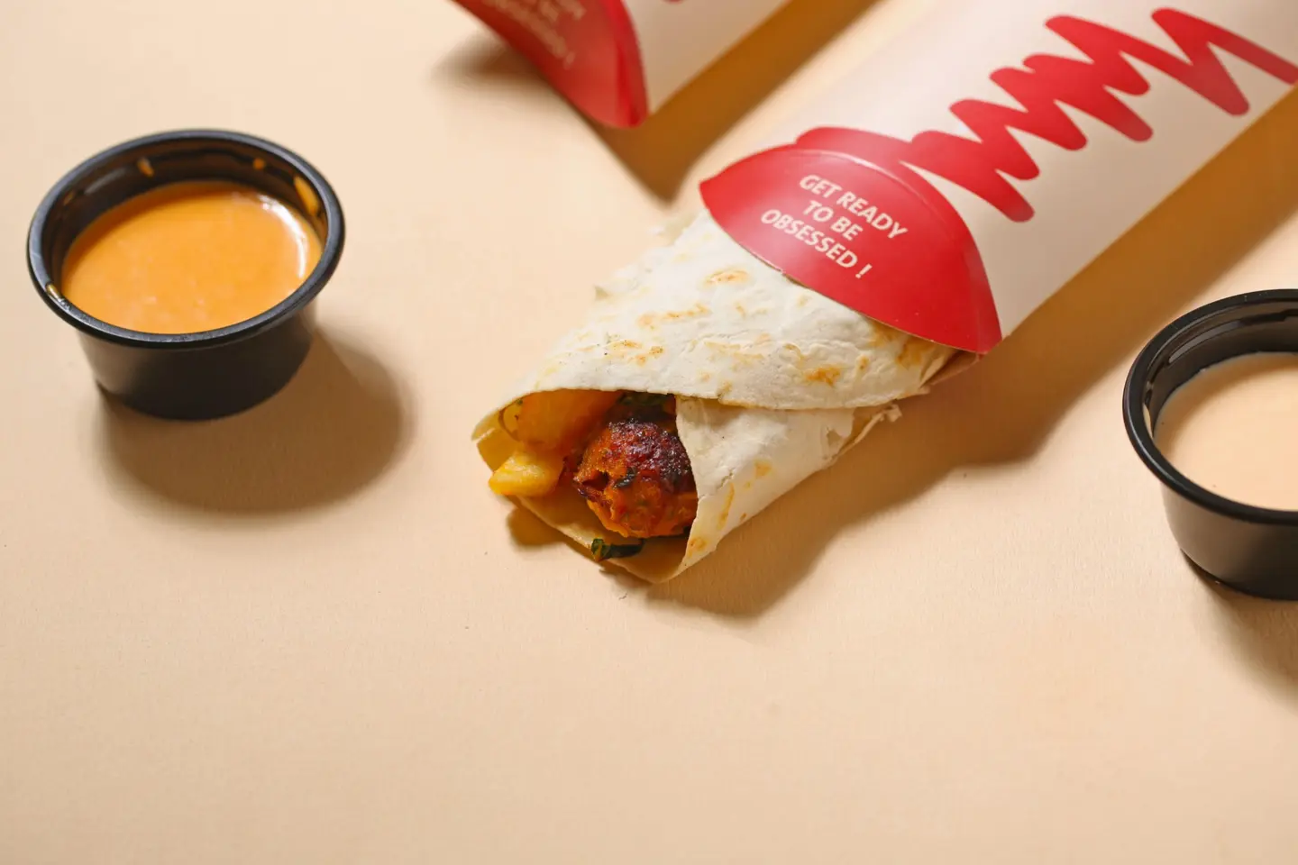 Tortilla Chicken Kebab
