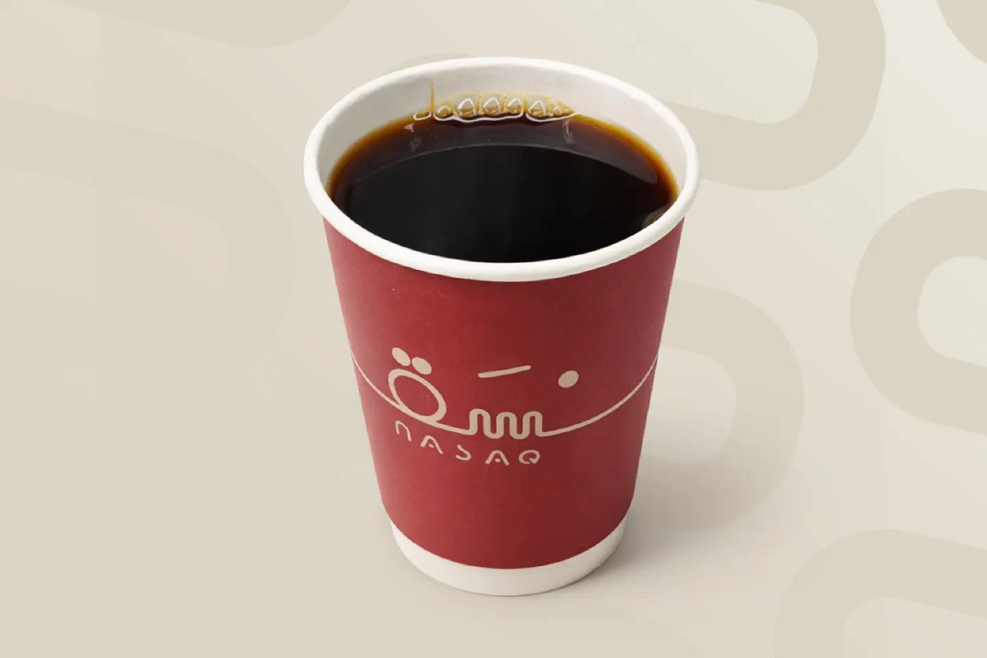 قهوة اليوم حار كبير