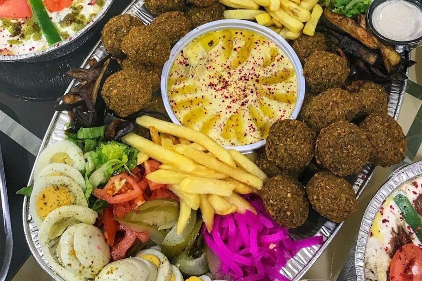 Medium Mixed Falafel Plate