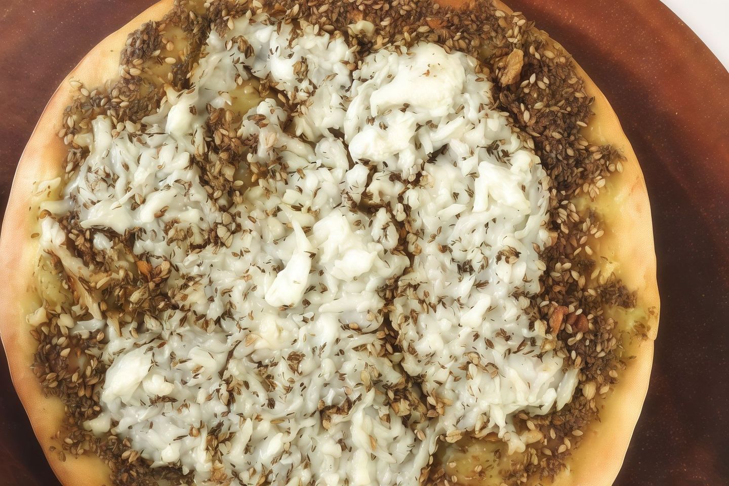 Minasha Za 'Atar And Labneh