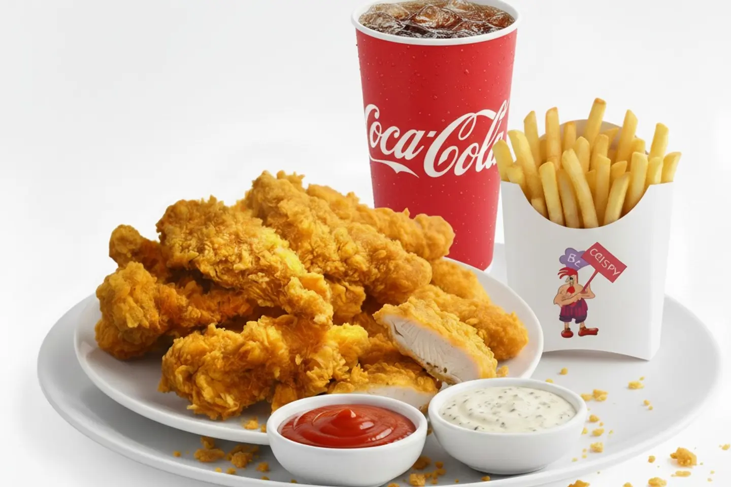 وجبة اصابع الدجاج