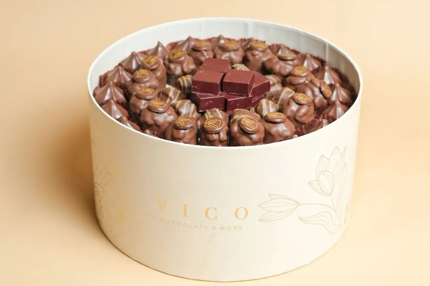 Round Chocolate Box