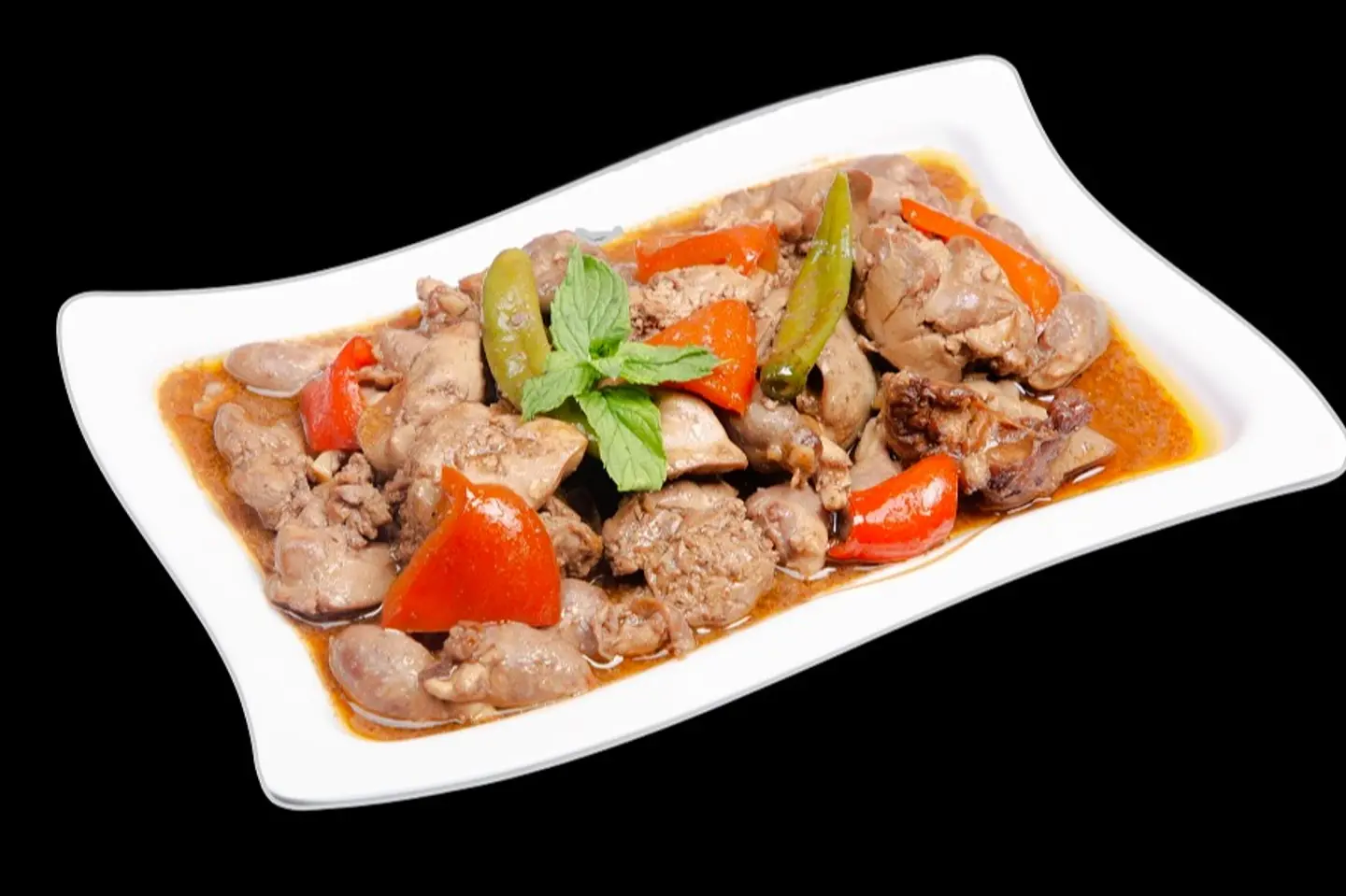 كبد الدجاج أدوبو