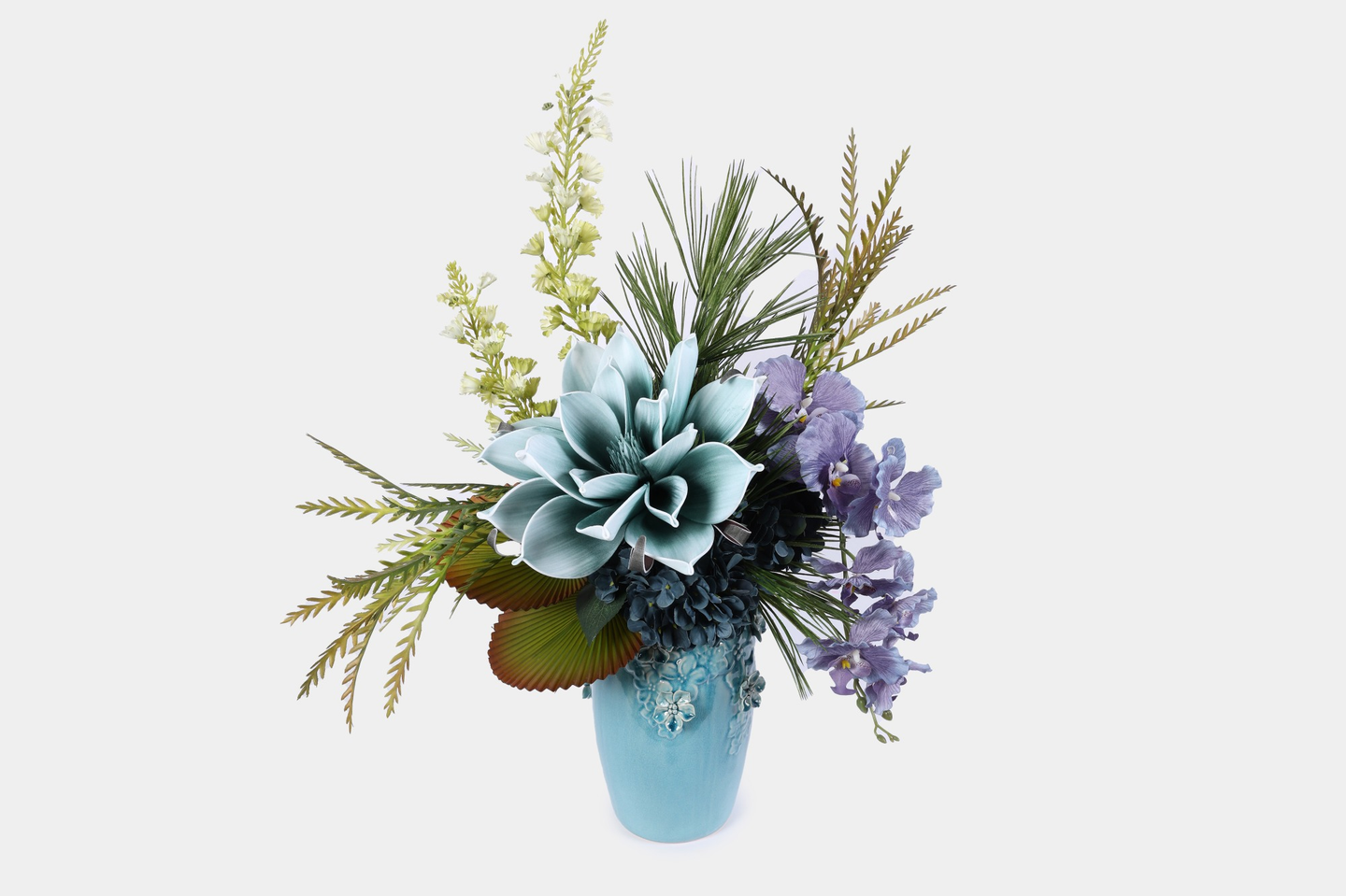 فازة زهور صناعية ١