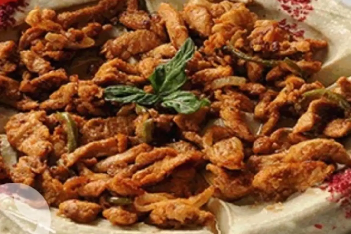 حمص بالدجاج