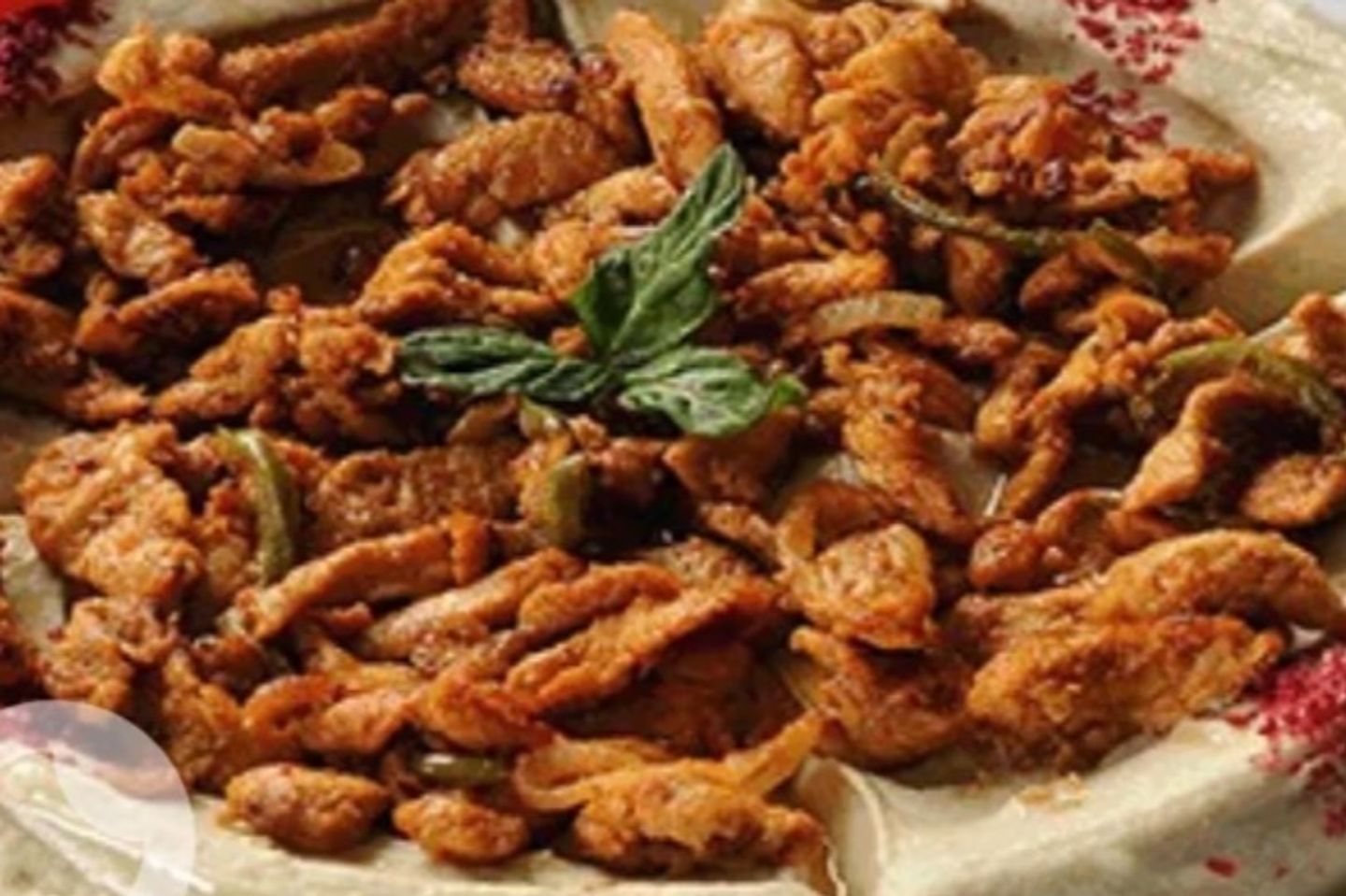 حمص بالدجاج