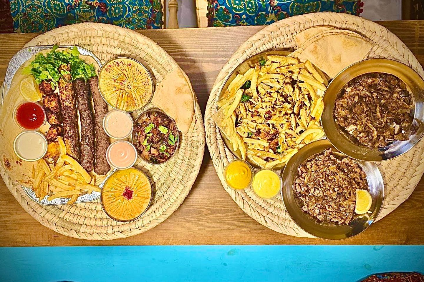 سفرة نار وحطب