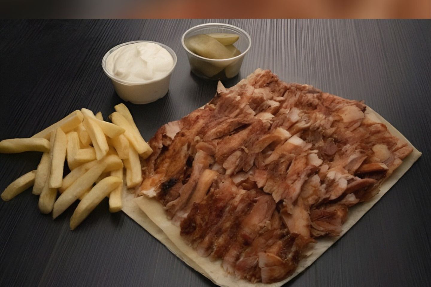 Big Mentor Shawerma Plate