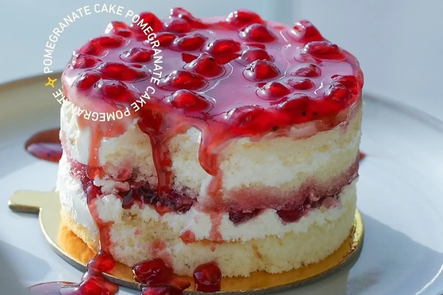 Pomegranate Cake