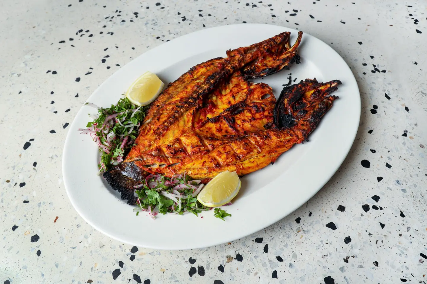 سمك العروسه المشوي