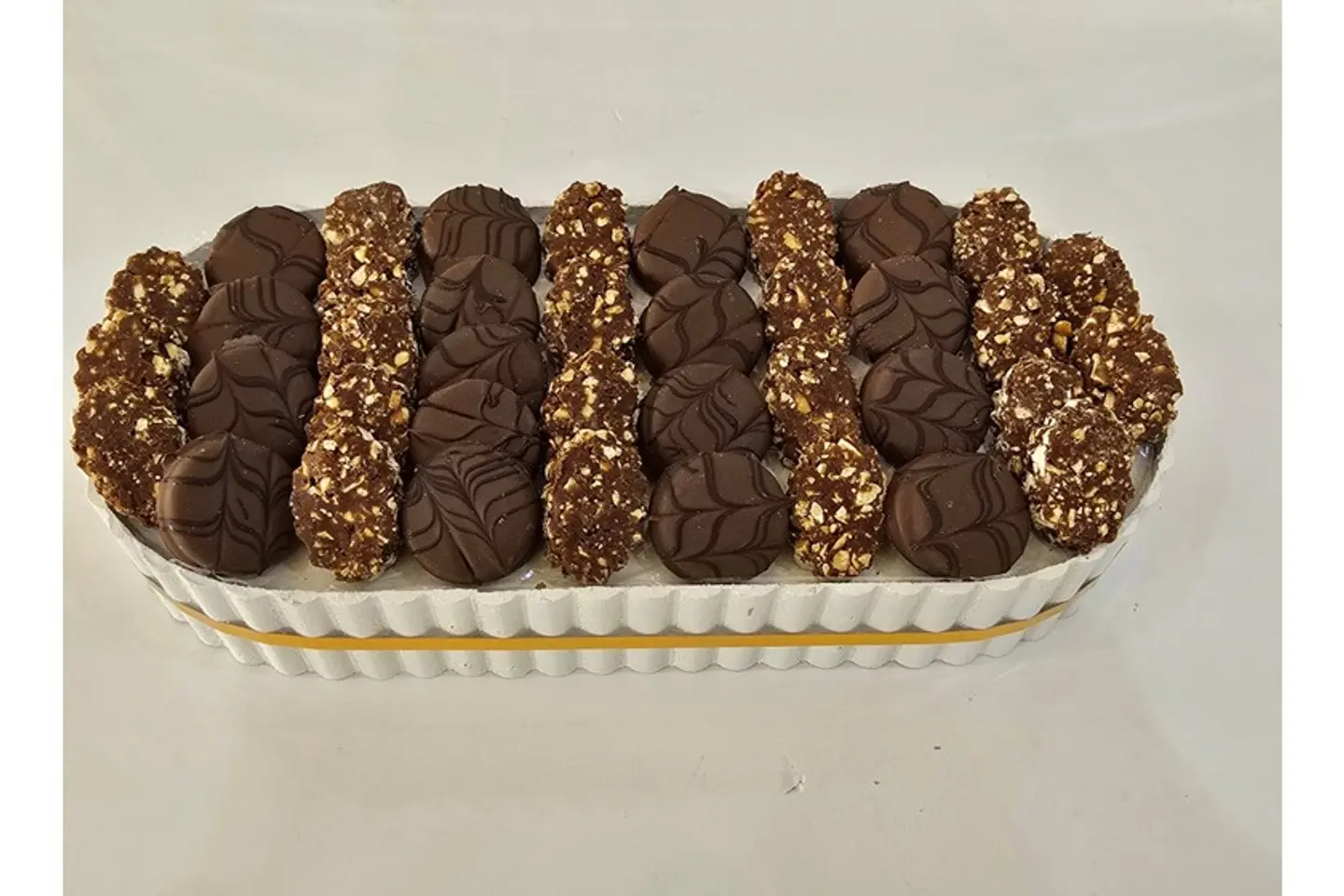 Snickers And Oreo Wood Tray