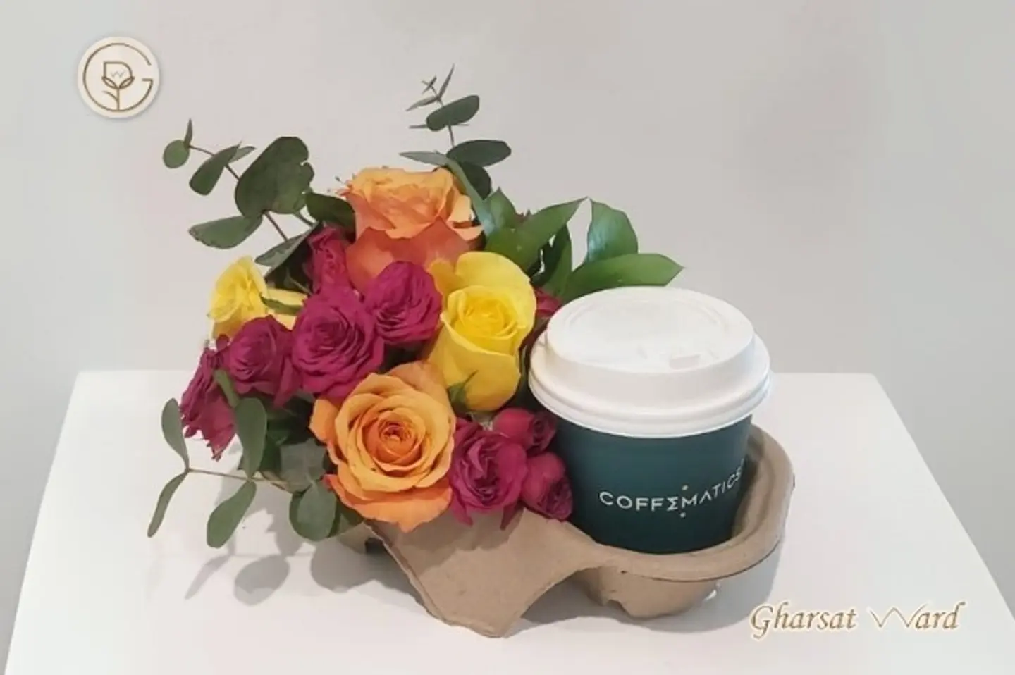 مشروب ساخن مع ورد ٠٣