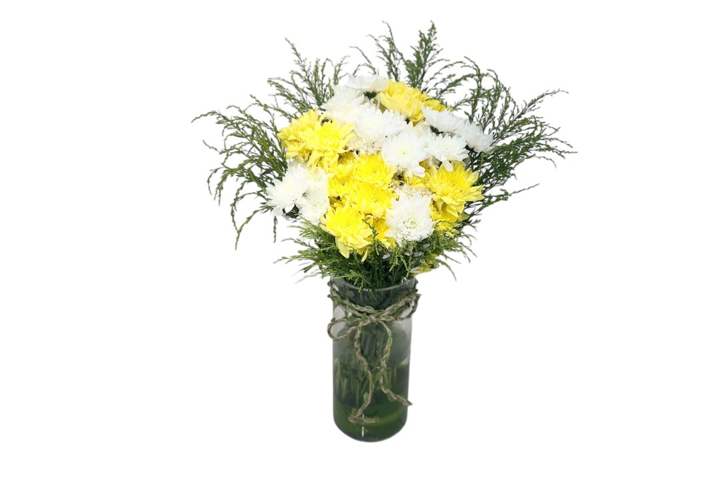 فازة الكريز الأبيض والأصفر