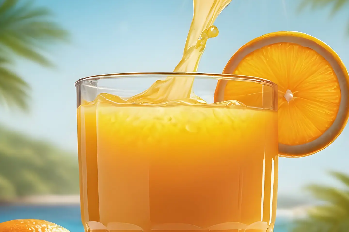 عصير برتقال خلاط  - كبير