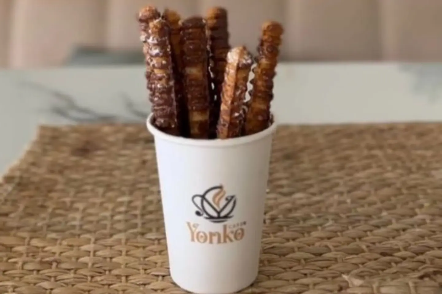 Waffle Fingers With Chocolate