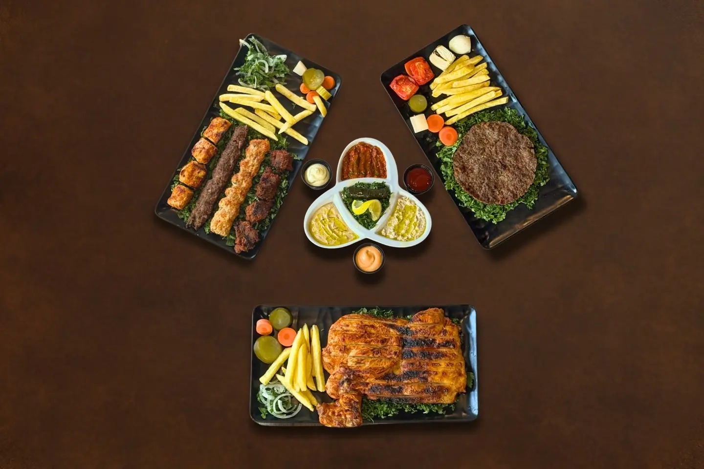 وجبه ل٣ افراد