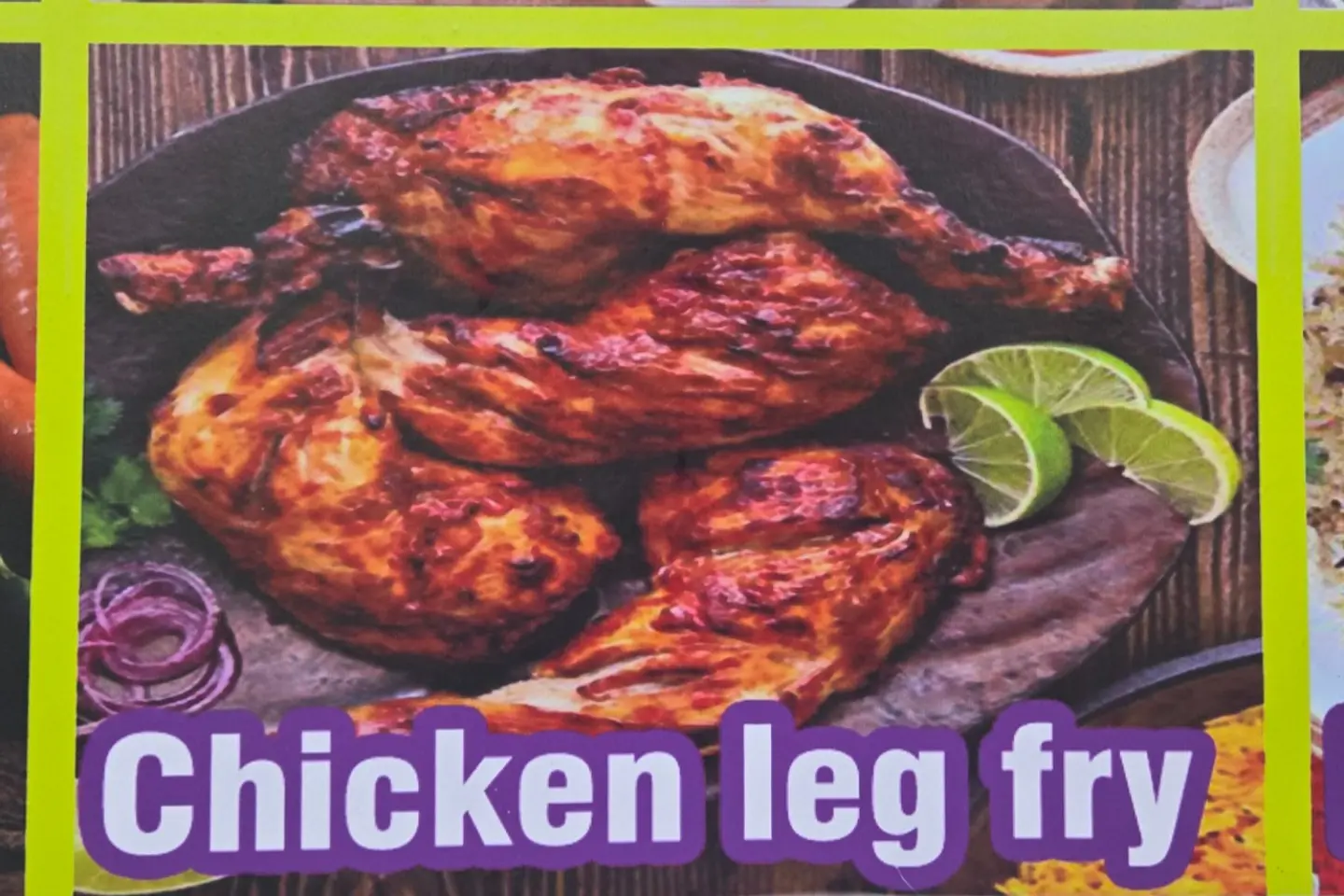 دجاج رجل مقلي