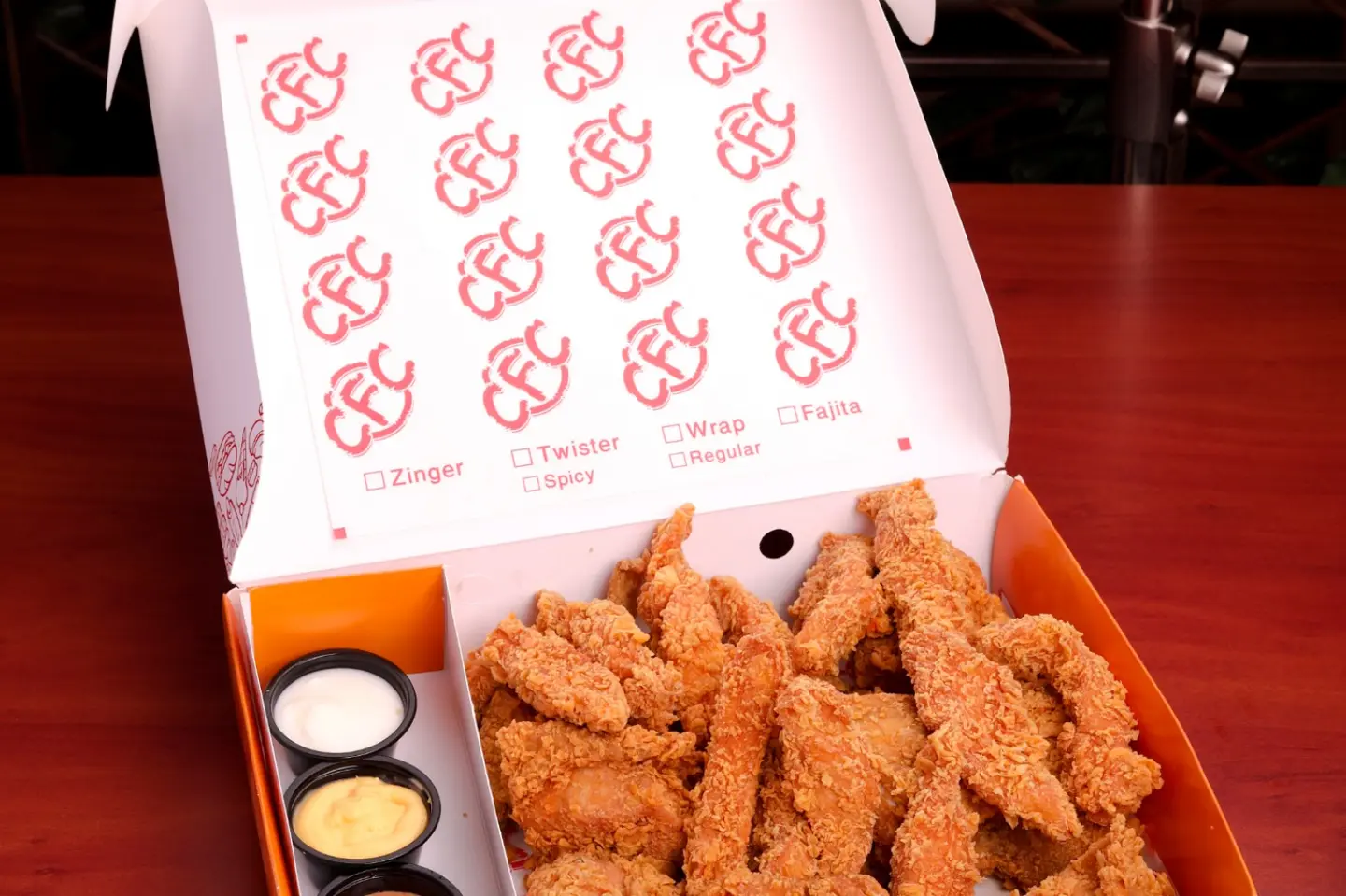 وجبه اصابع 15 قطعه