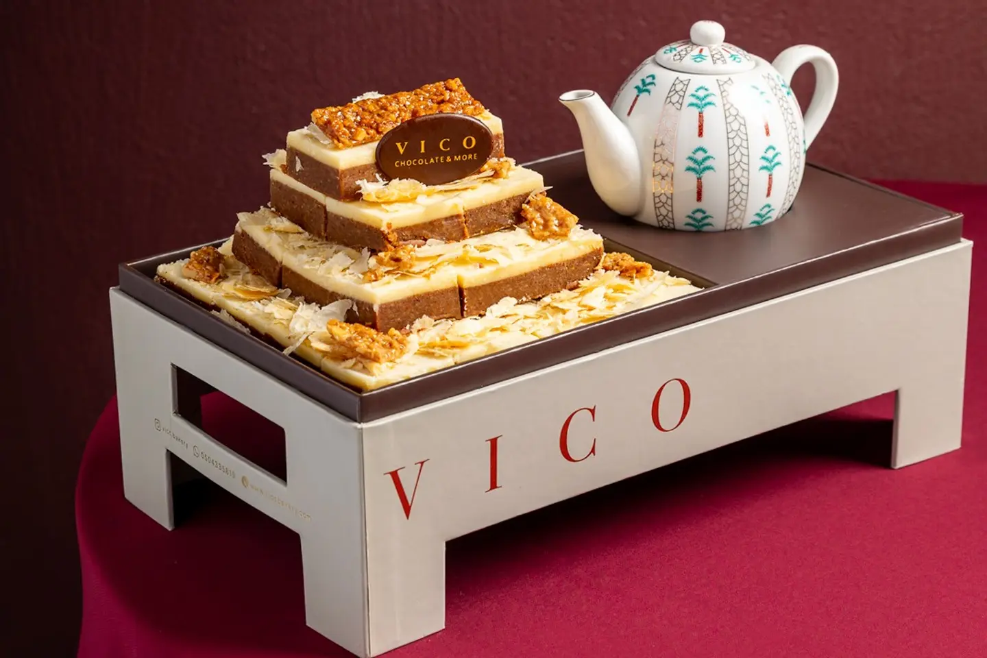 دوه تشبز الملفيه بالتمر