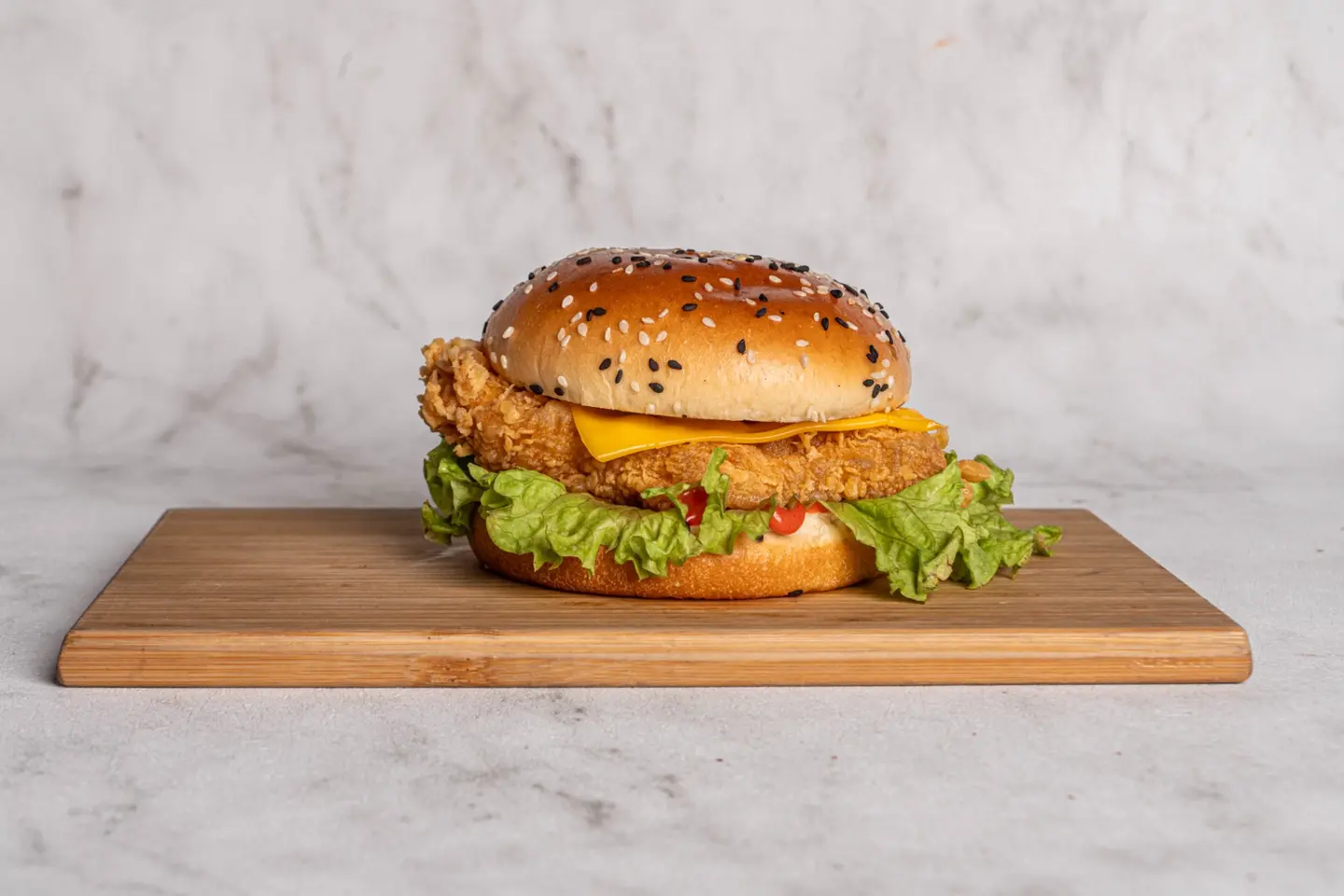 وجبة برجر كومبو 3 قطع + بيبسي