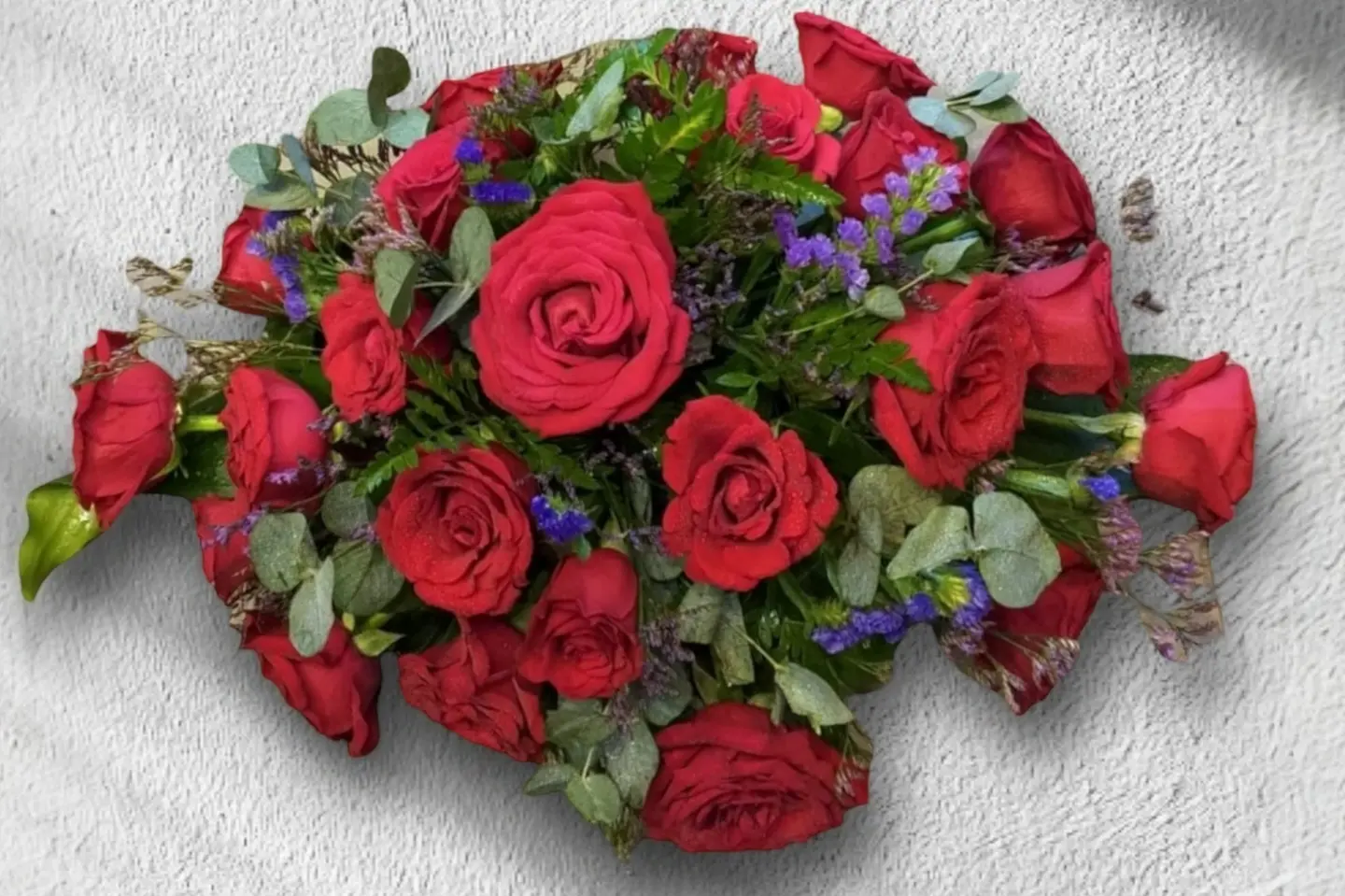 Red Roses Center Piece