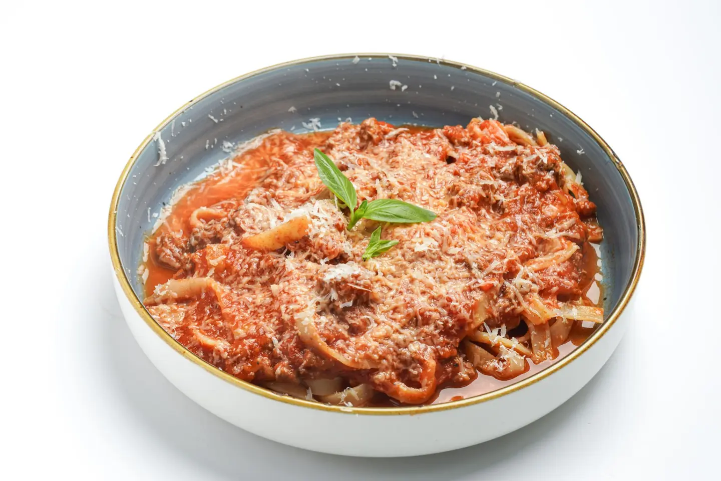 Tagliatelle Pasta With Meat