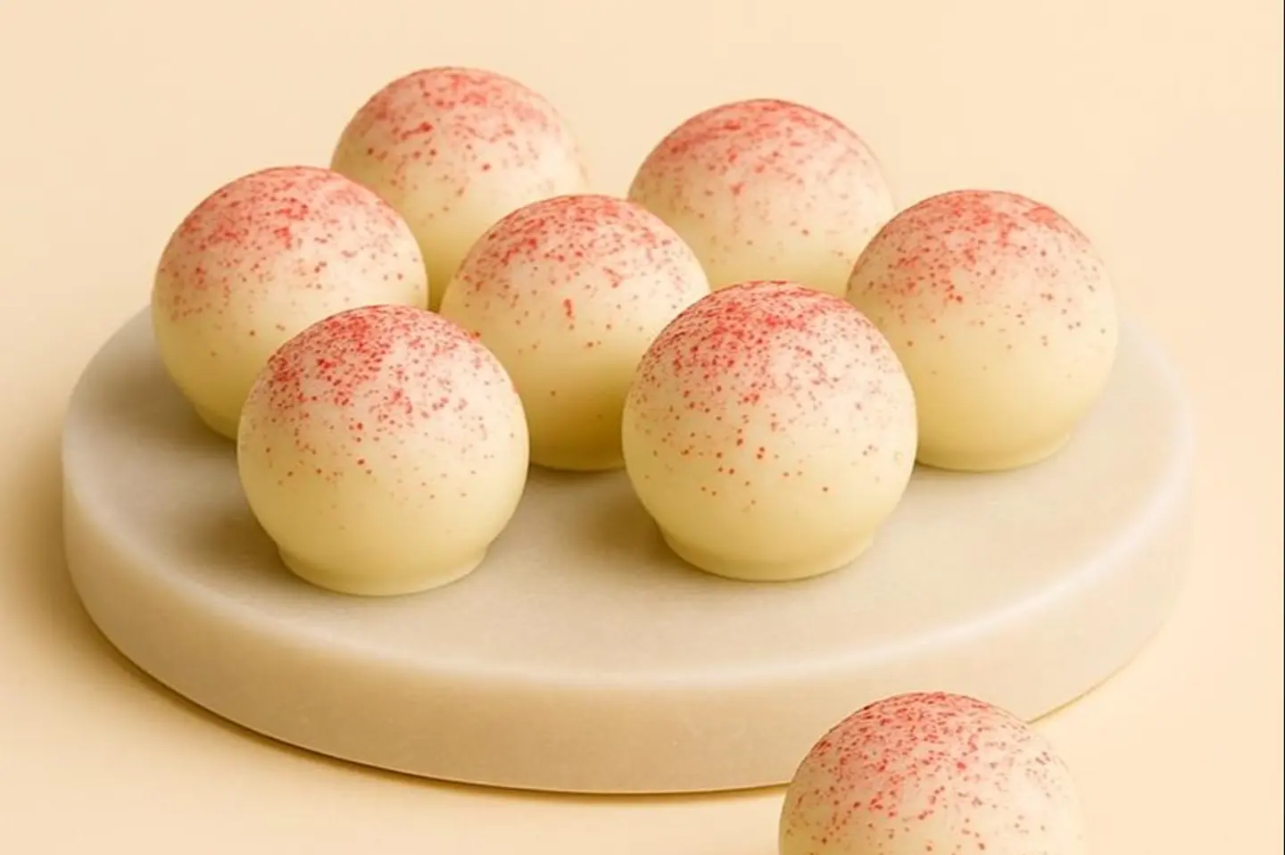 Pomegranate Cake Balls