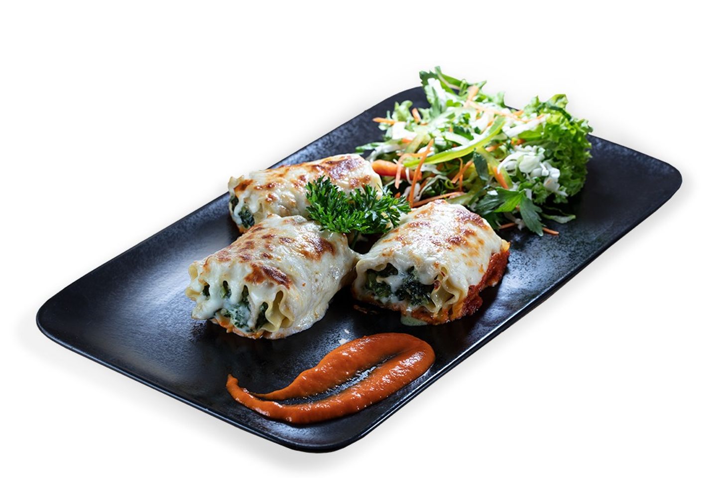 Chicken Lasagna Rolls