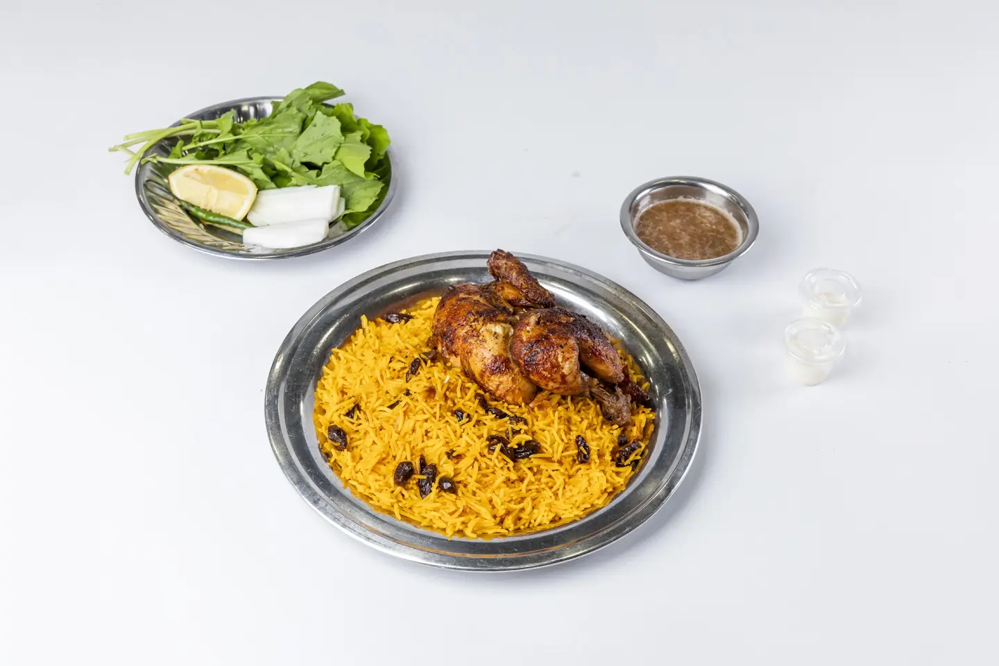 Rotisserie Chicken With Rice - Leg Quarter
