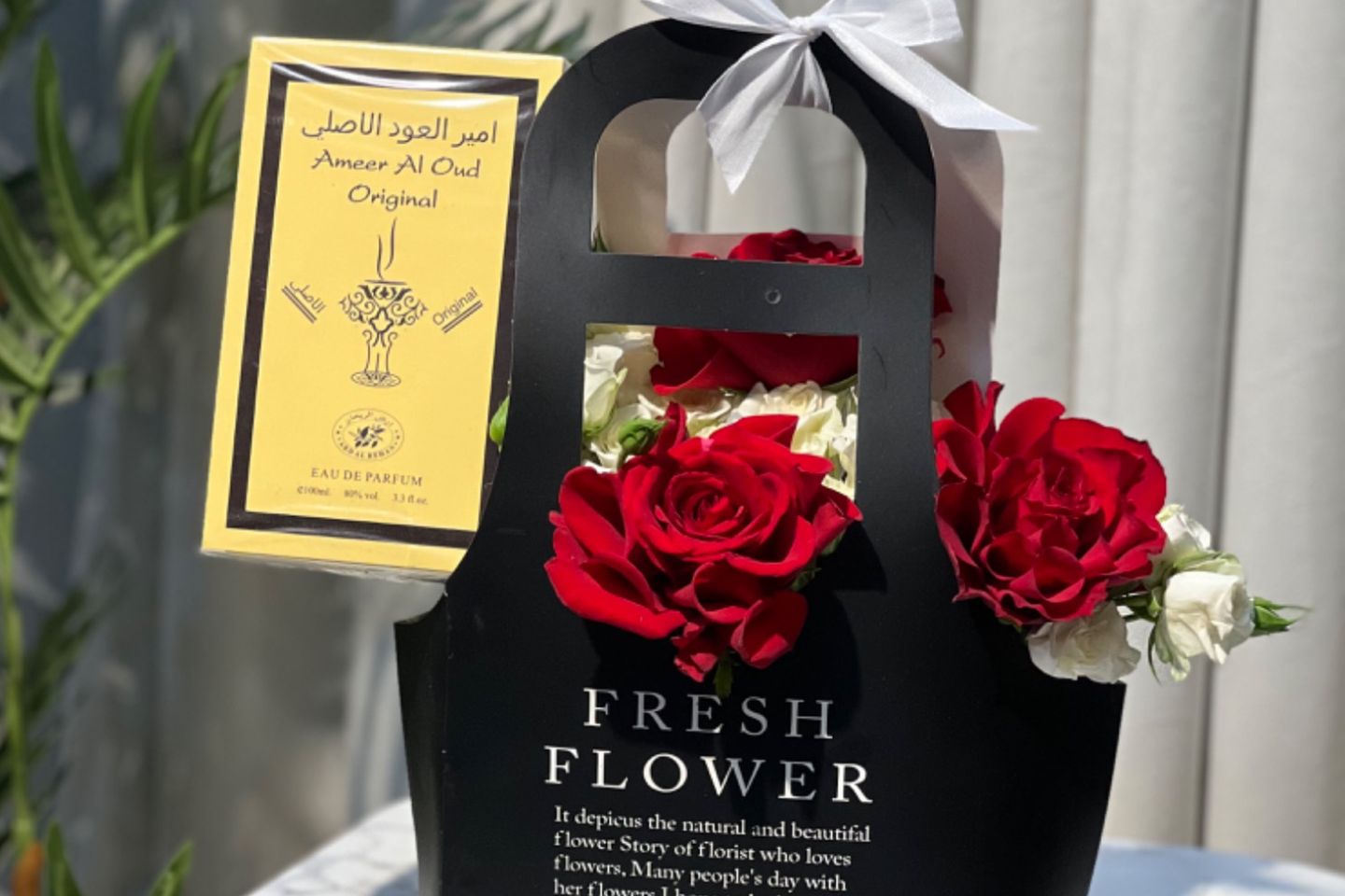 عطر رجالي معا ورد