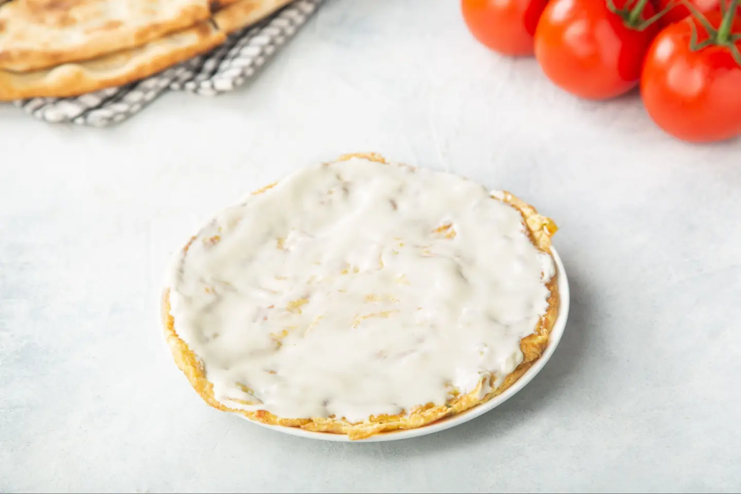 Plain Eggs With Cheese