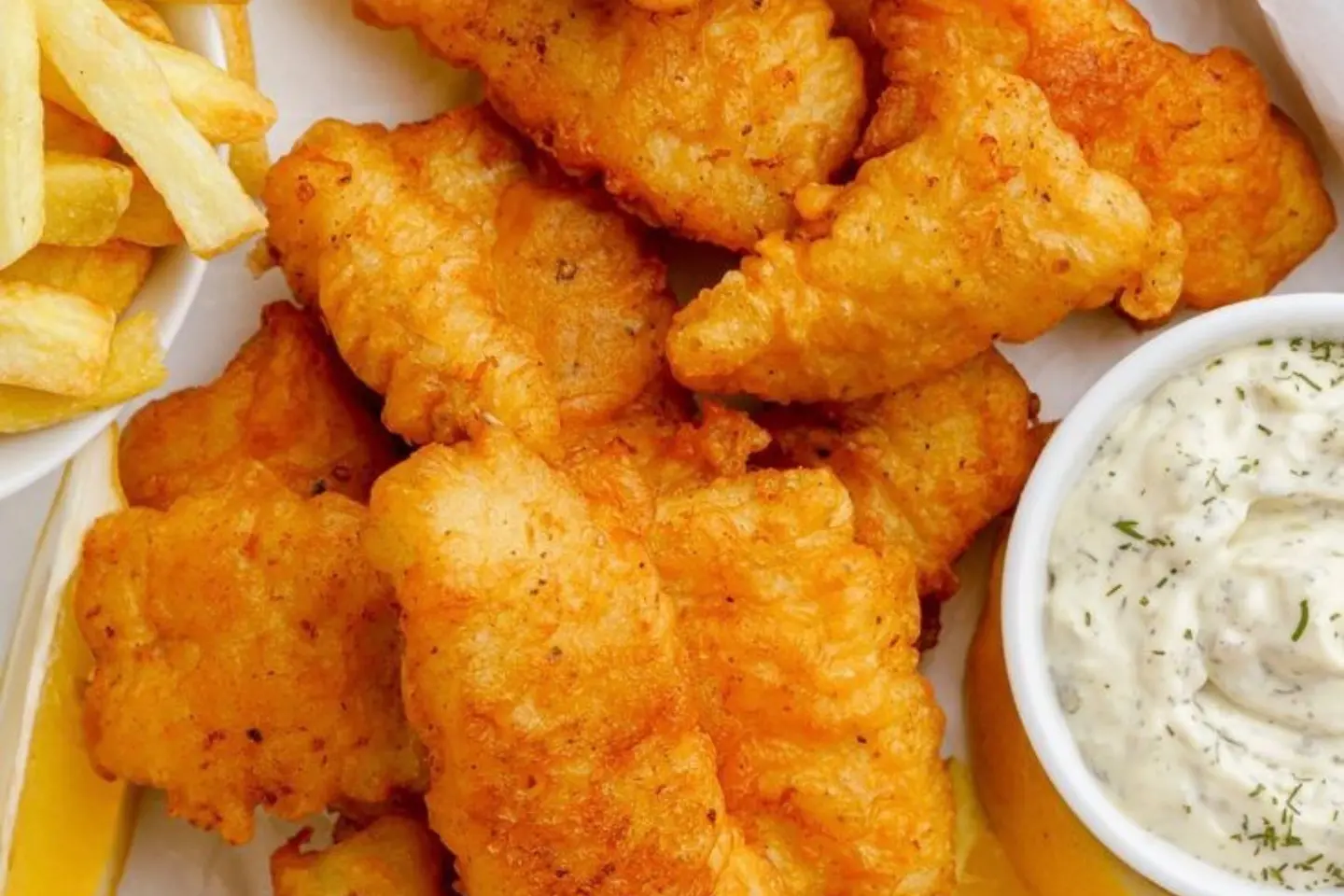 سمك فيليه بروستد