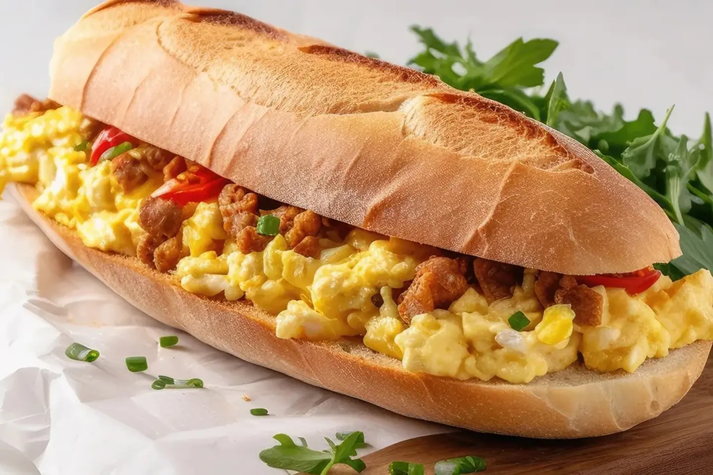 ساندوتش شكشوكة سادة