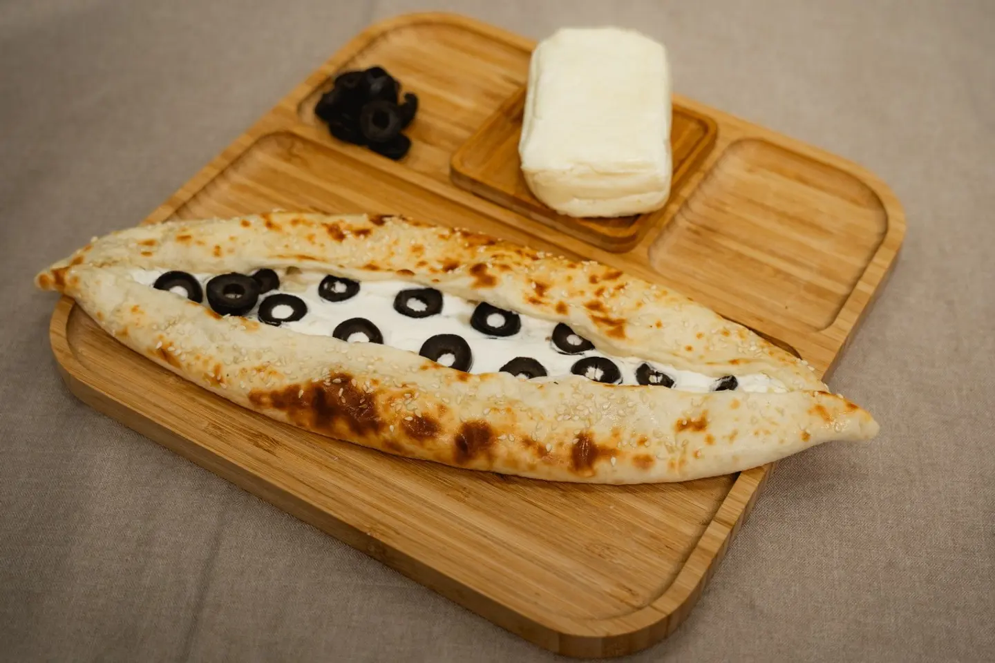 Olive With Halloumi