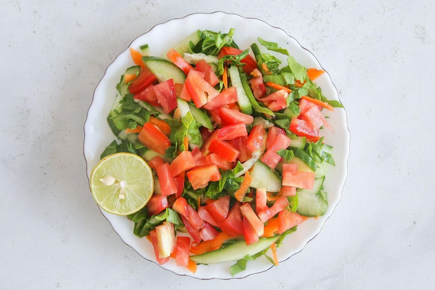 Green Salad Plate