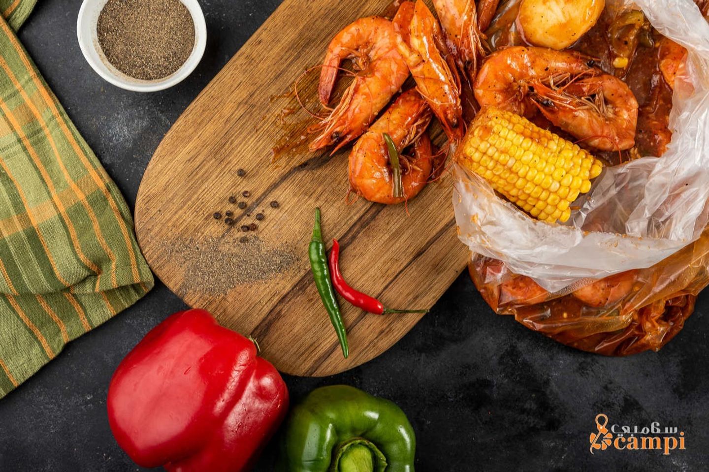 Spicy And Sweet Shrimp