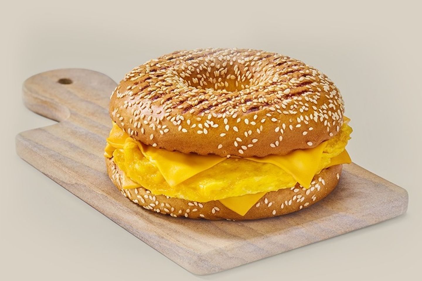 Egg And Cheese Bagel