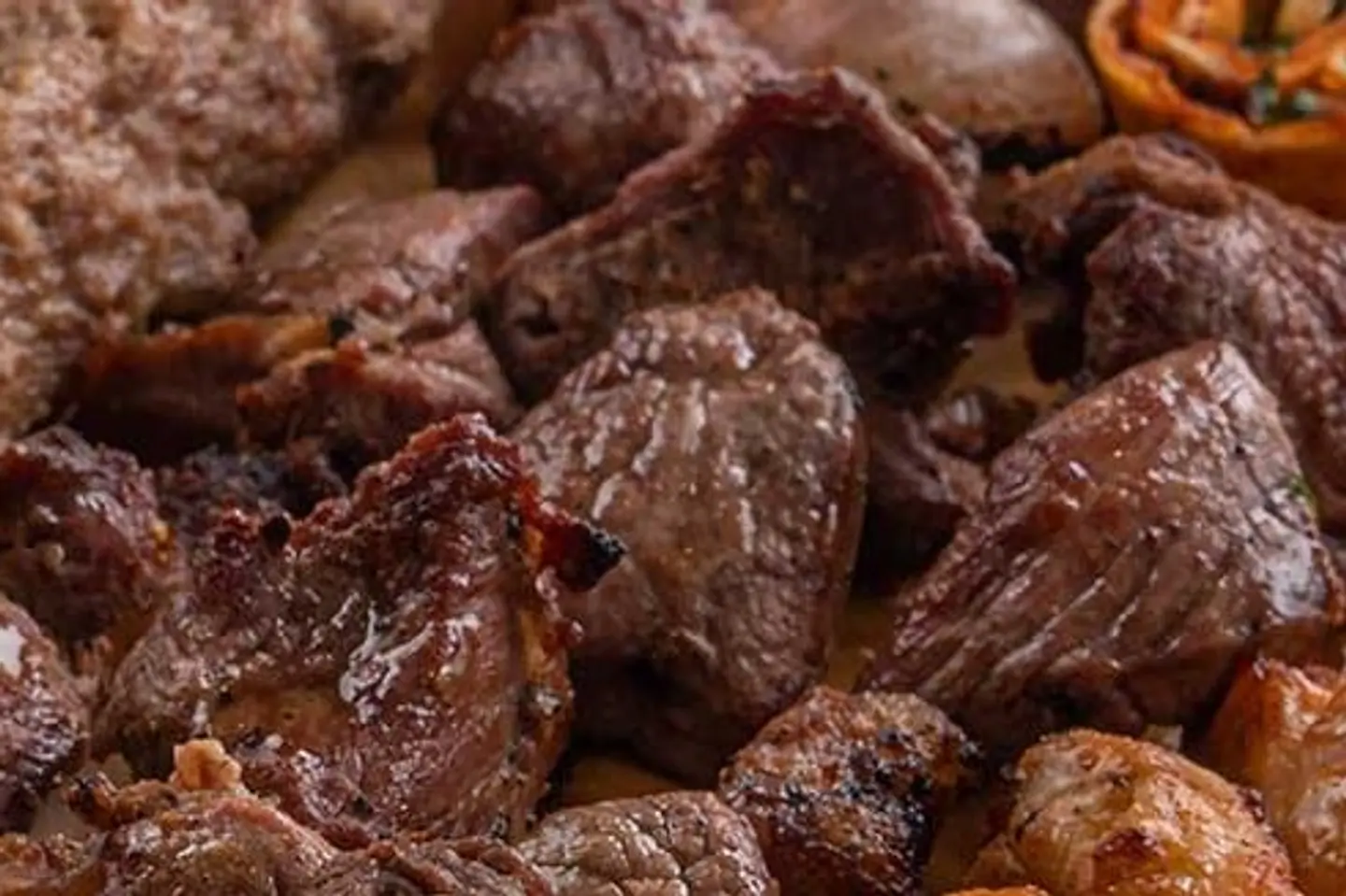 Quarter Kilo Of Meat Cubes