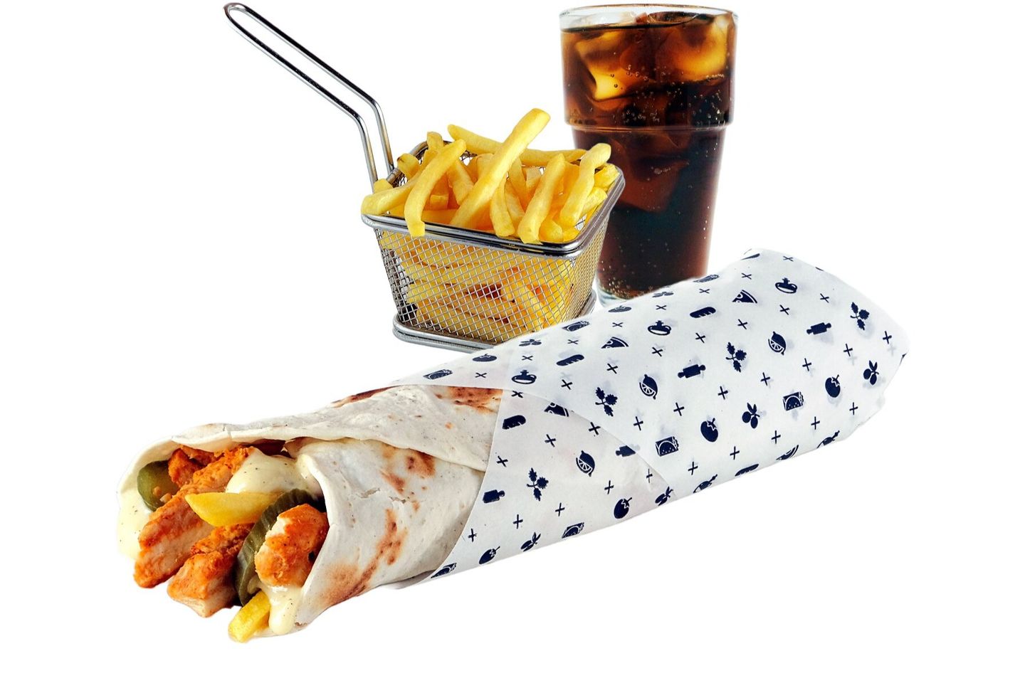 وجبة ساندوتش شاورما صغير