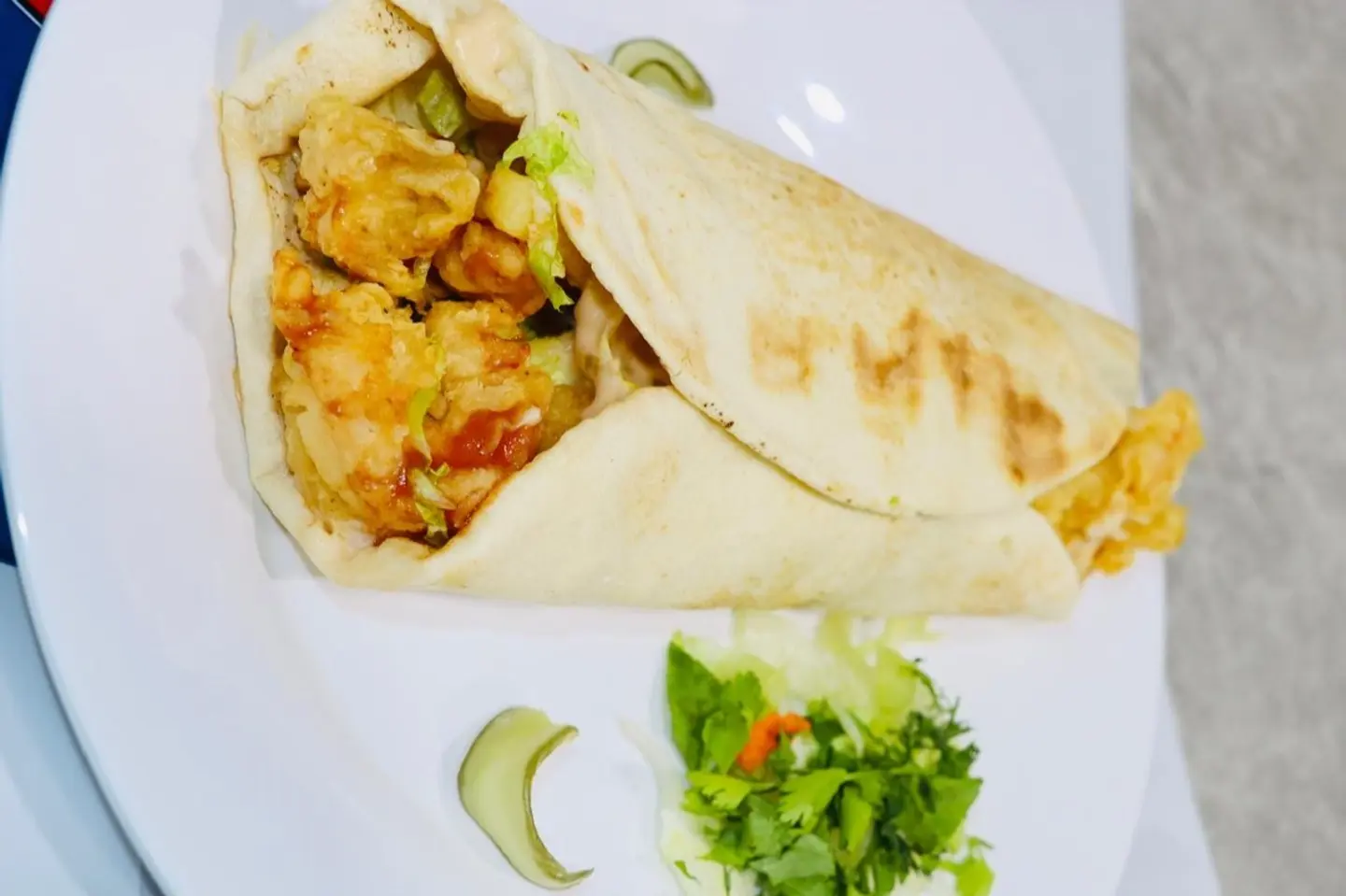 ساندويتش ربيان صغير