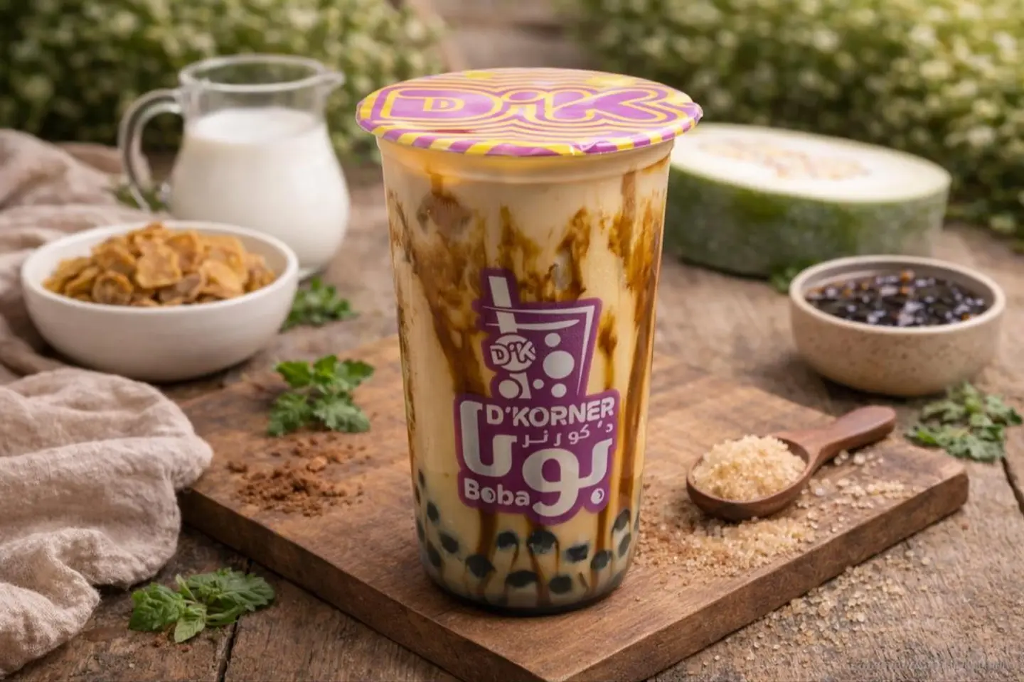 Wintermelon Milktea Boba Large 700ml