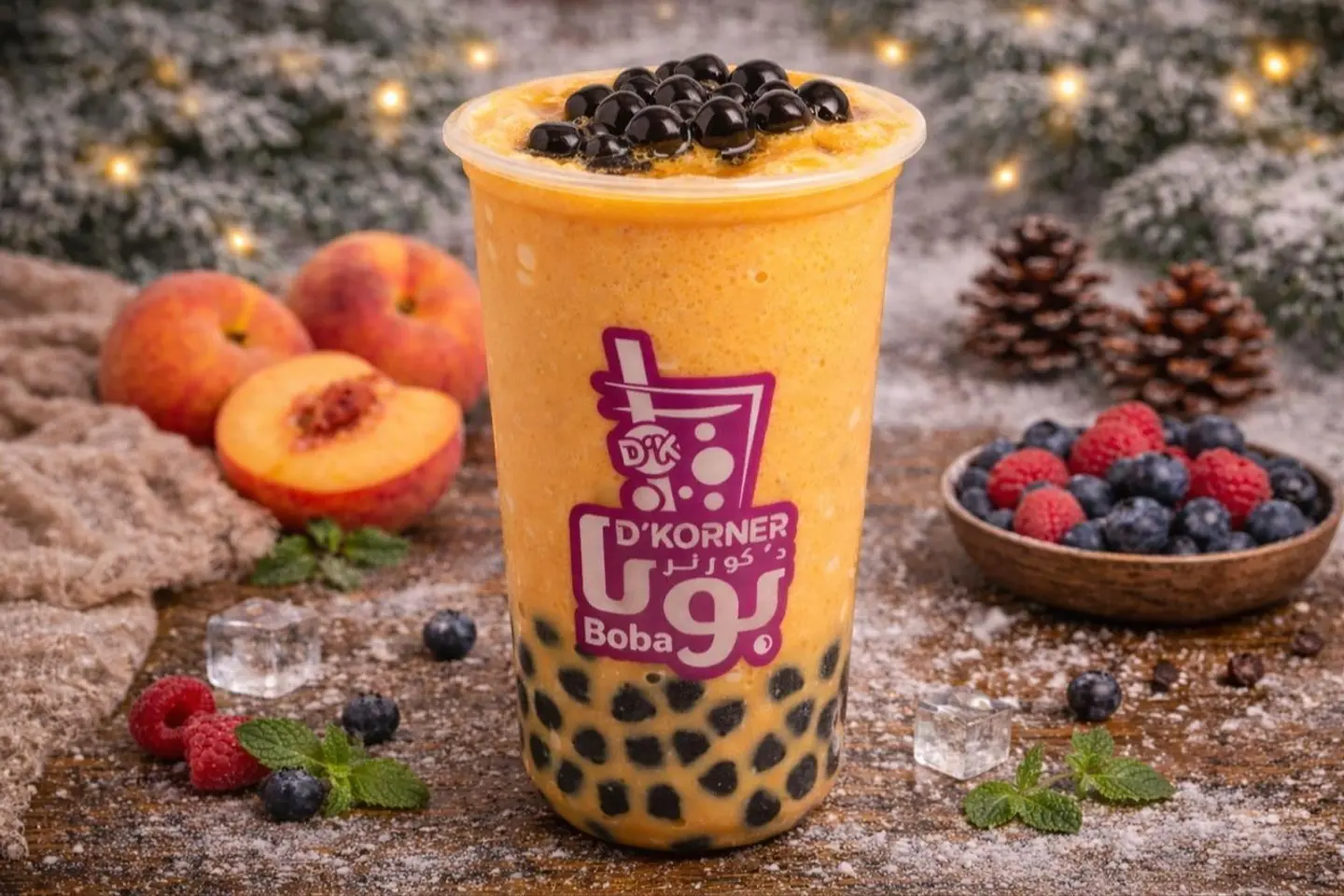 Peach Berry Smoothie Large 700ml