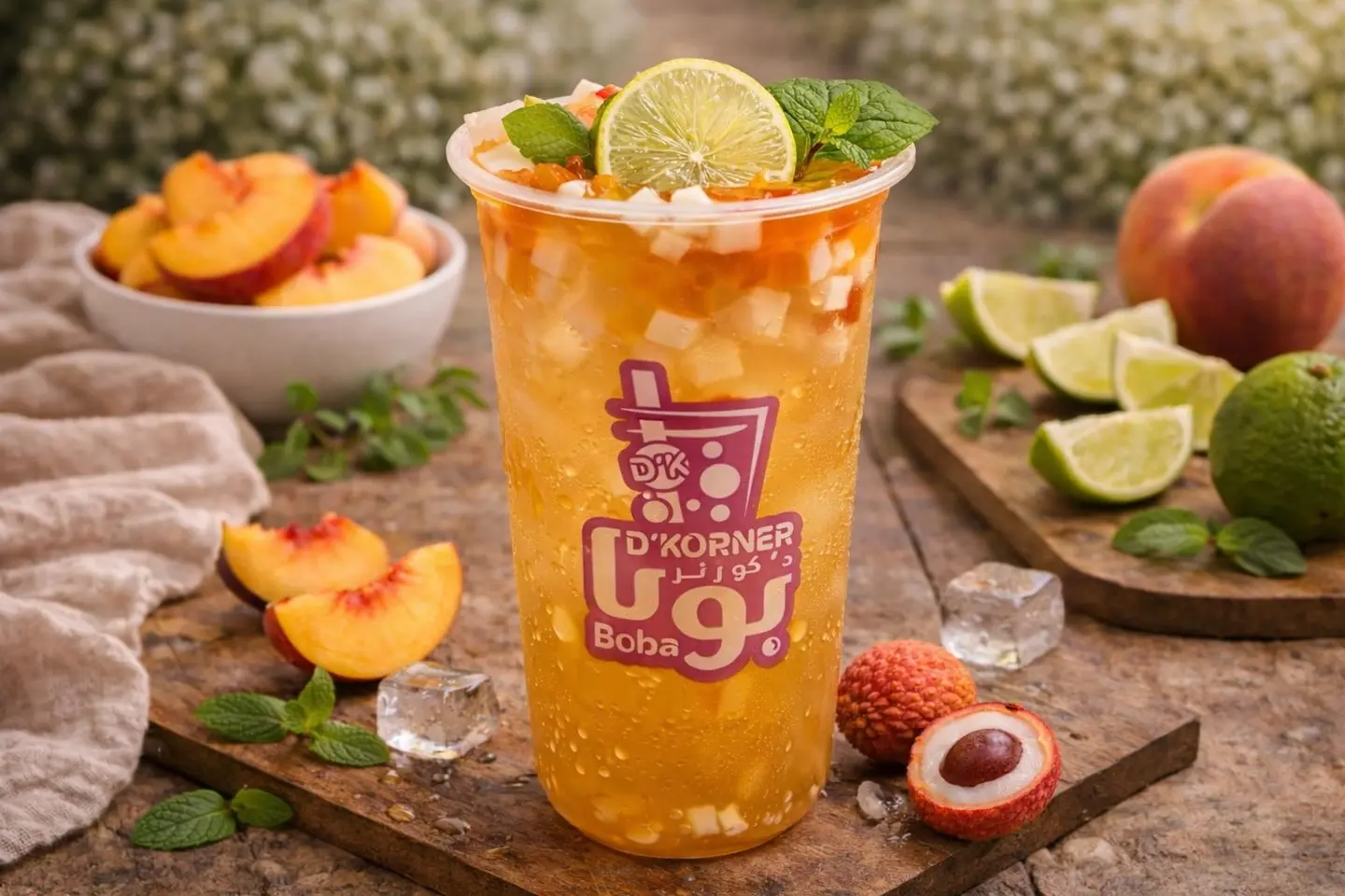Mojito Peach+Lychee Large 700ml