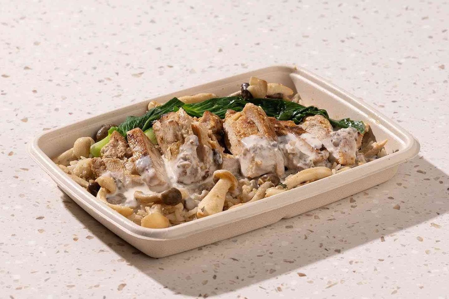 دجاج بالفطر وميسو