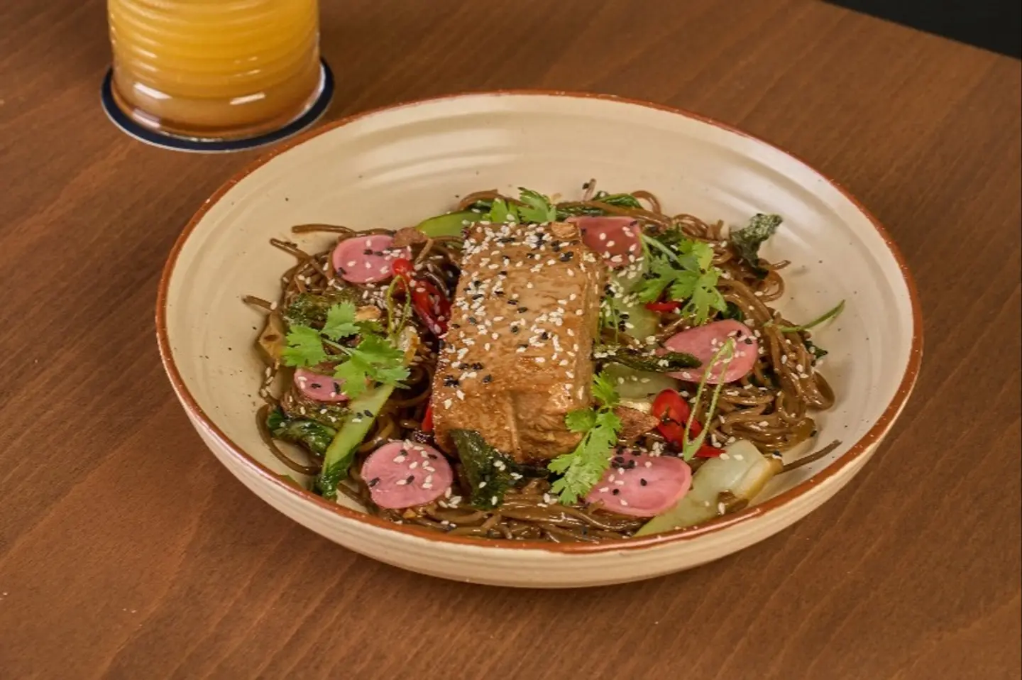 Cured Tofu Chilli Yuzu Ponzu Soba Noodles