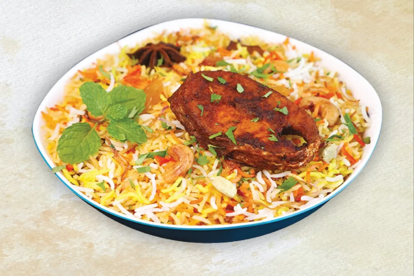 برياني سمك